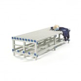 banc double face plastique pvc 1500 mm