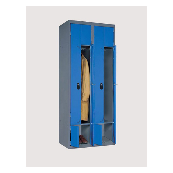 Vestiaire metallique duo Double vestiaires Vestiaire double Deux vestiaires en un