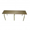 banc metal bois longueur 2000 mm