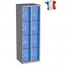 casier plexi 2 colonnes 8 portes 600 mm
