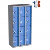 casier metallique 3 colonnes 12 portes 900 mm