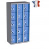 casier plexi 3 colonnes 15 portes largeur 900 mm